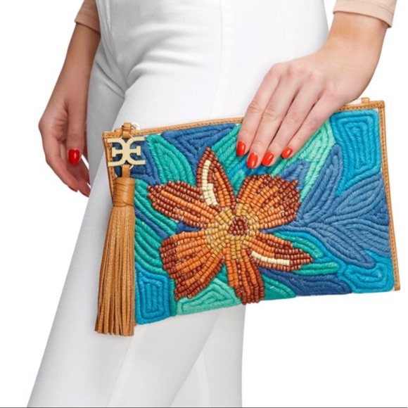 Sam Edelman Handbags - Sam Edelman Annette Embellished Clutch